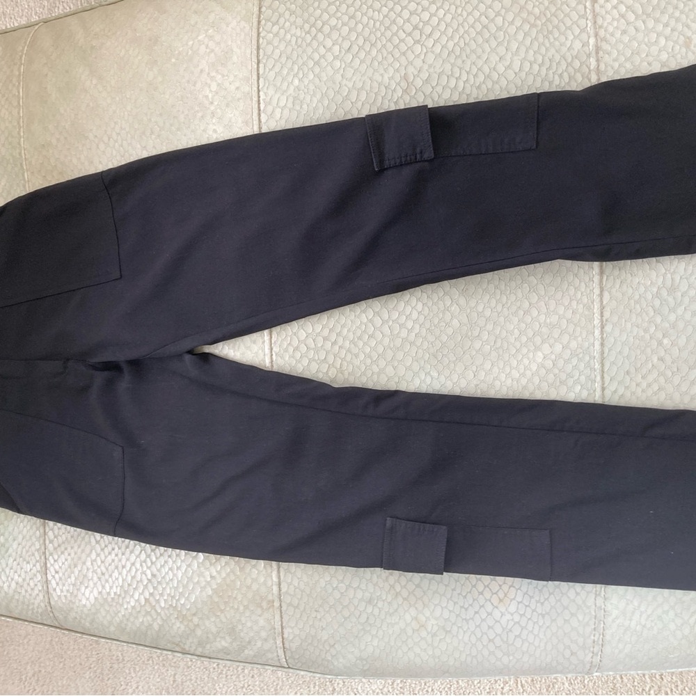 Morgan de Toi Black Straight Leg Pants
